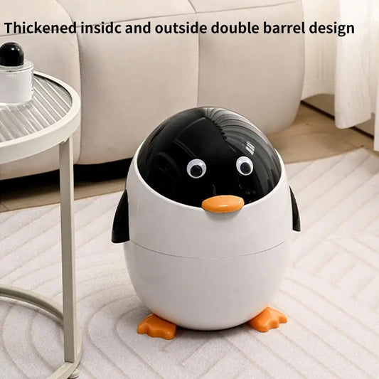 Domara Penguin Trash Can